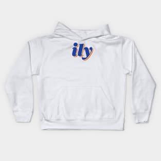 ILY (I Love You) Kids Hoodie